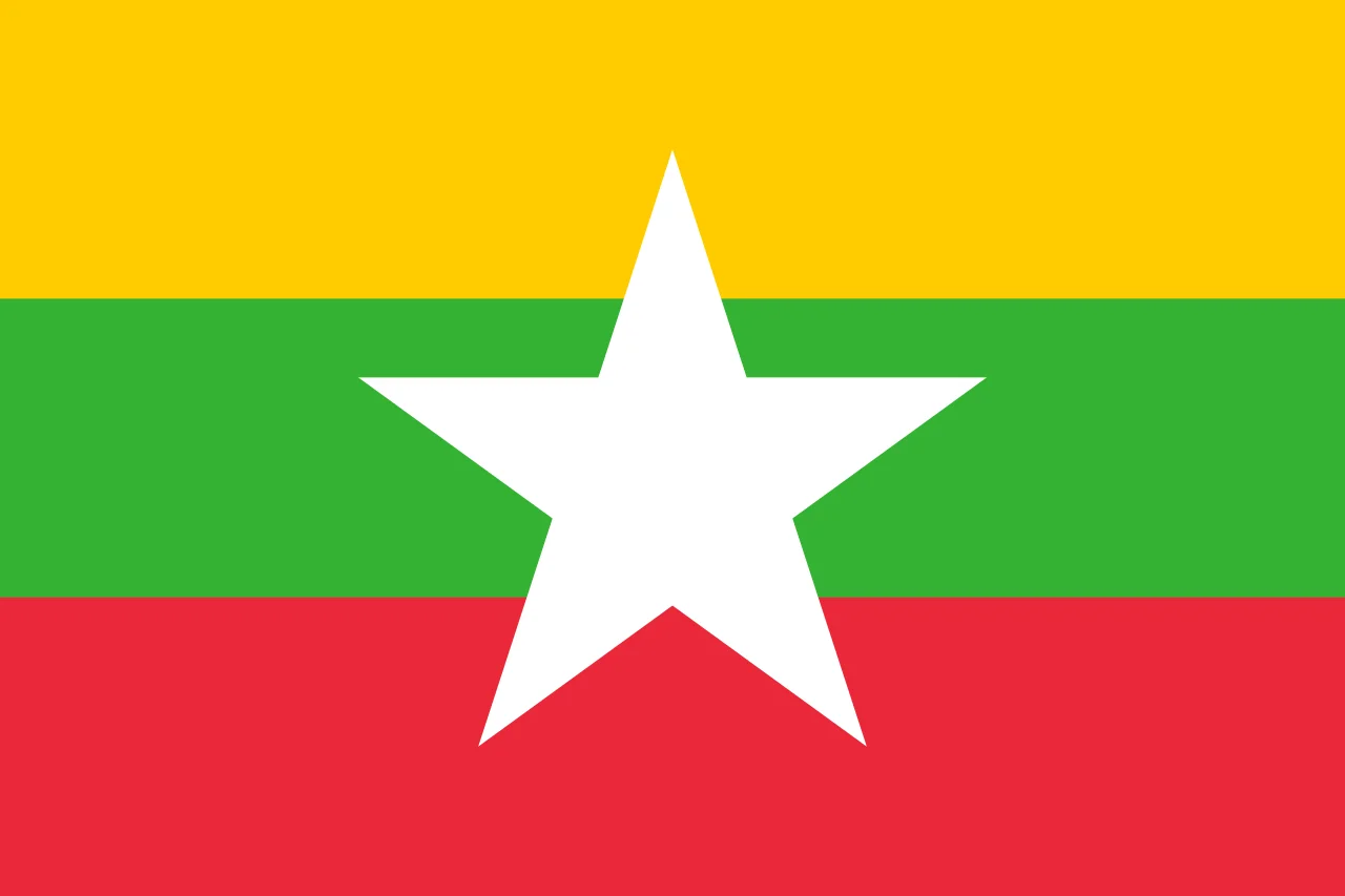 3 X 5 Polyester Brunei  Myanmar Laos  Cambodia Philippines East Timor Malaysia custom size National  Flag