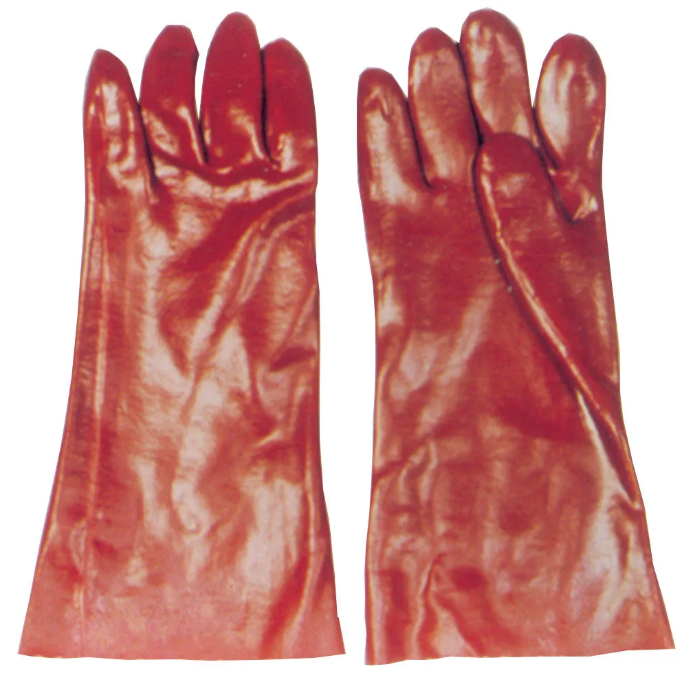 SLG-PV354 China hot selling high quality PVC coated safe safety work working gloves