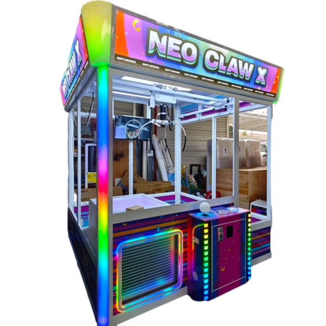 Neofuns Big Claw Crane Machine Prize Gift Coin Operated Game Doll Empire Toy Plush Vending Machine for Sale