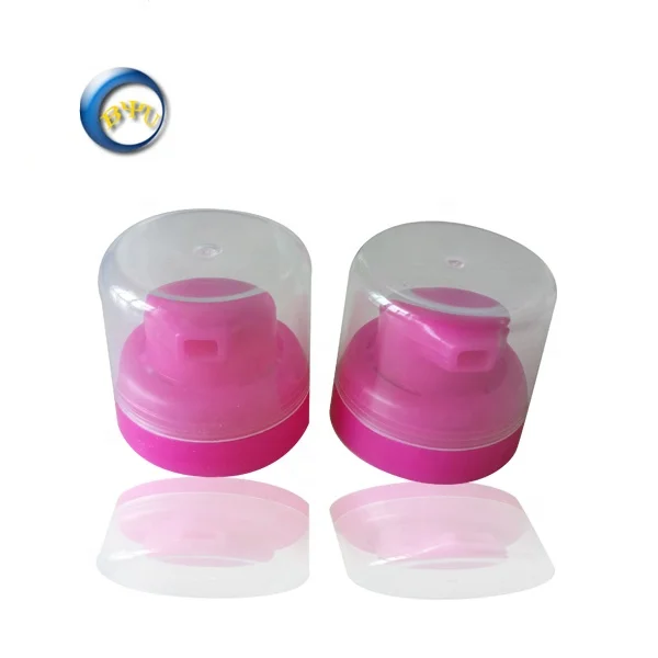 hot sale hair mousse plastic aerosol cap for aerosol cans BYU GROUP