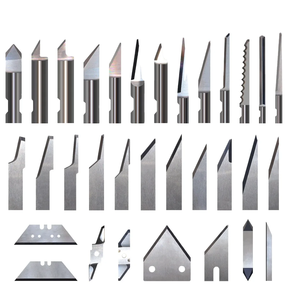 Zund Knife Cutting Fiber Tungsten Steel Carbide Leather Blade For Various Materials, As Cardboard Gasket Foam Rubber Cork Z23