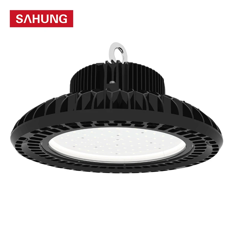 SAHUNG Factory Direct No lampshade industrial Lighting fixture Led UFO HighBay lamp 100W 150W 200W Round Workshop highbay lamps