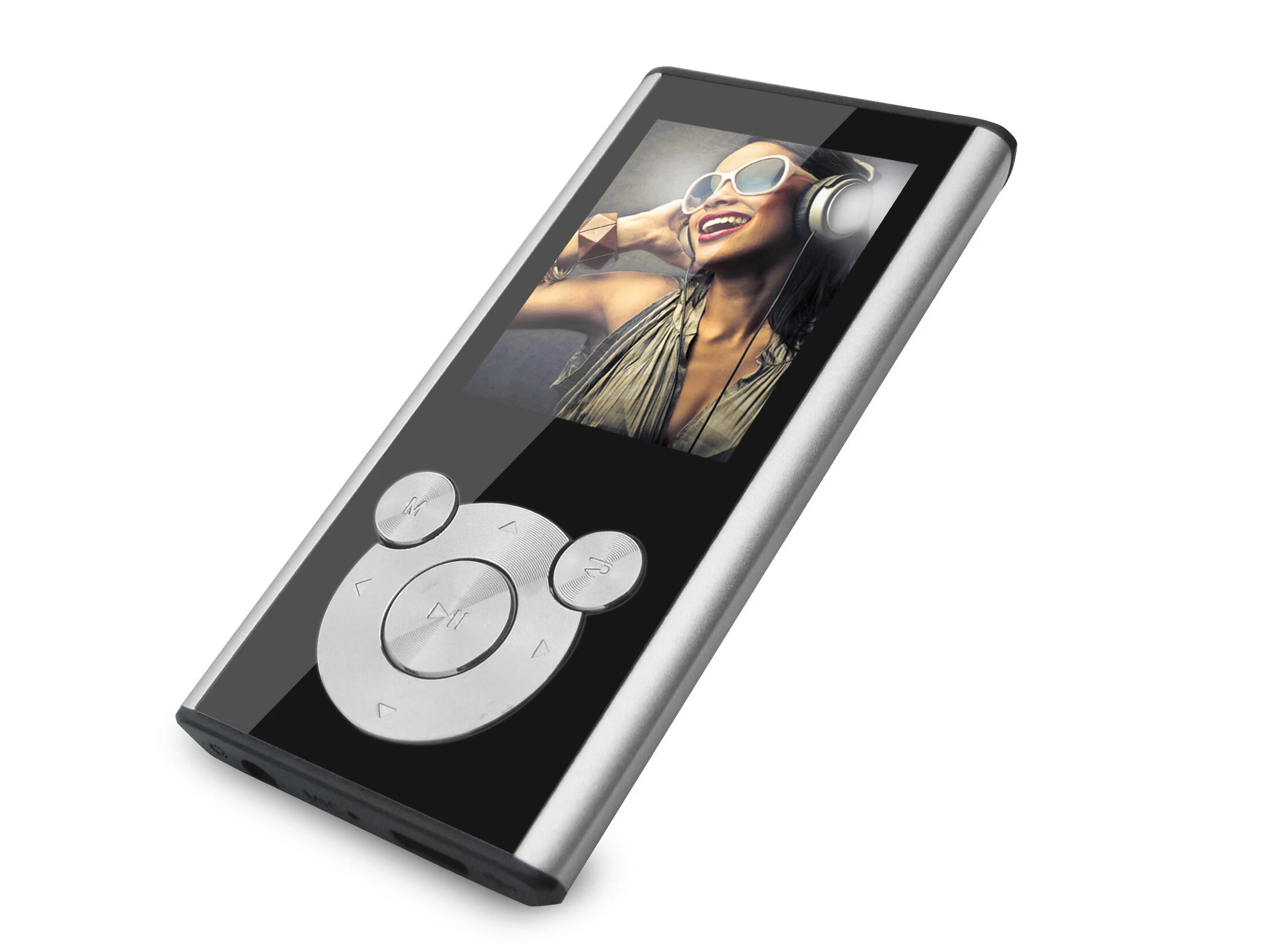 Video MP4 Music Player 2.4inch Portable Audio photo ebook FM MiC Recording metal button big battery
