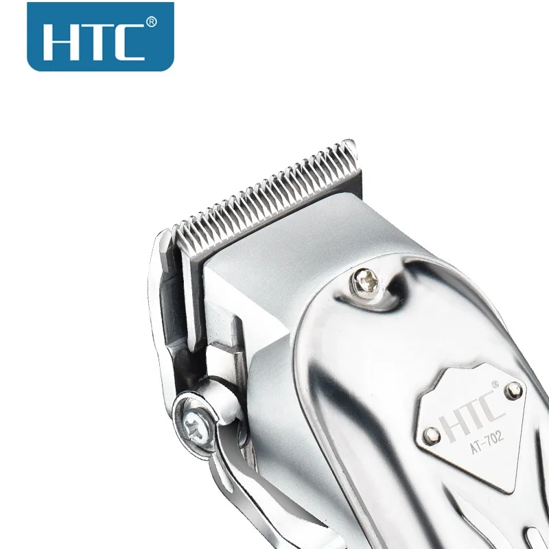 HTC AT-702 High Quality Hair Clippers Trimmers Professional Electric Man Fully Metal Body Hair Trimmer