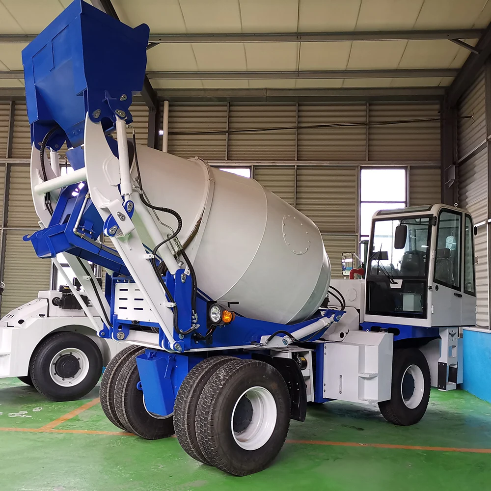 Automatic Water Self Loading Cement Mixer Truck Price Specifications With CE