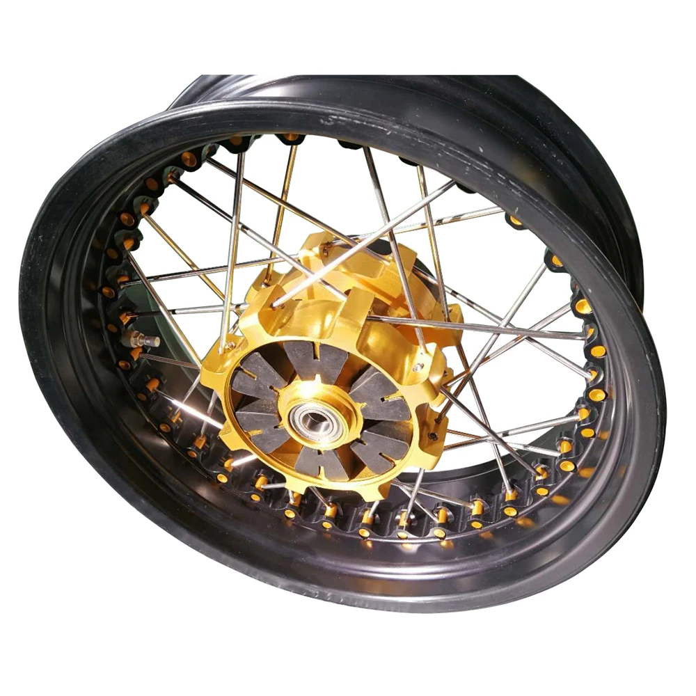 Бескамерный обод колеса мотоцикла Triumph T100 17 дюймов