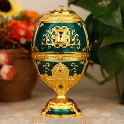 
High quality wholesale cylinder egg shaped metal toothpick holders for wedding 