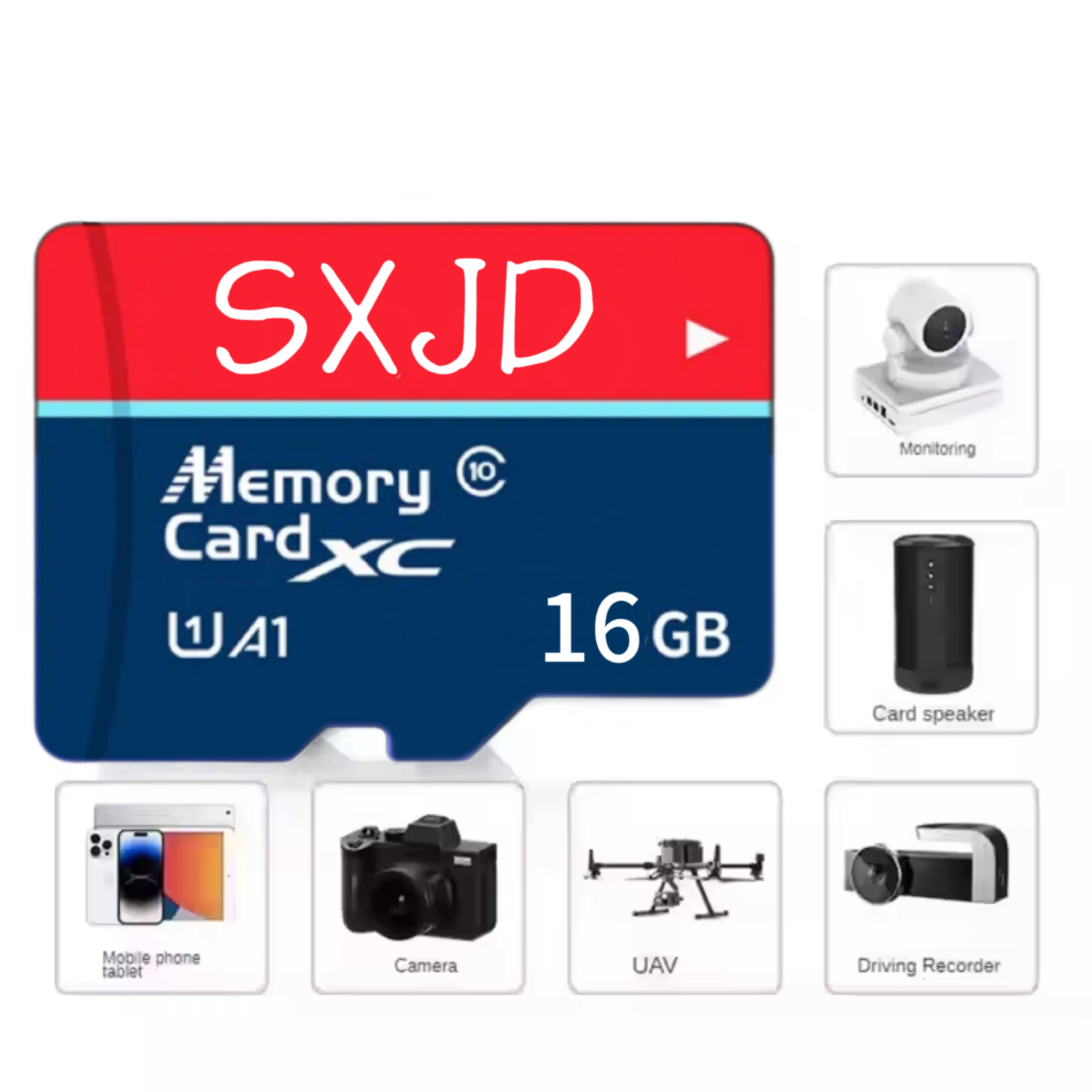 Fast Class 10 U3 Memoria Tf Card 128Mb 4Gb 8Gb 16Gb 32Gb 64Gb 128Gb Micro Mini storge Sd C10 карта памяти Sd-Memory-Card-Китай