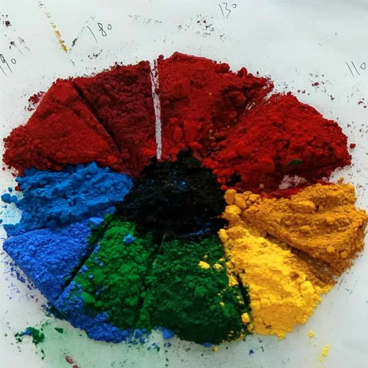 High Quality Iron Oxide CAS 1309-37-2 Red Black Yellow Green Blue Brown Orange Powder Iron Oxides