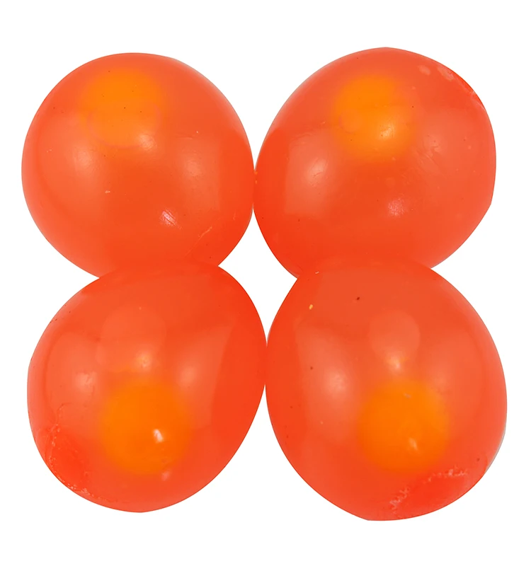 Hot Wholesale Anti-Stress Relief Funny Environmental-Friendy TPR Squishy Colorful Egg Smash Water Ball Toys