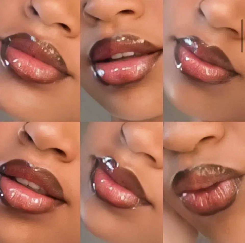 Lip makeup factory customized pink lip gloss kit vegan lip kits private label