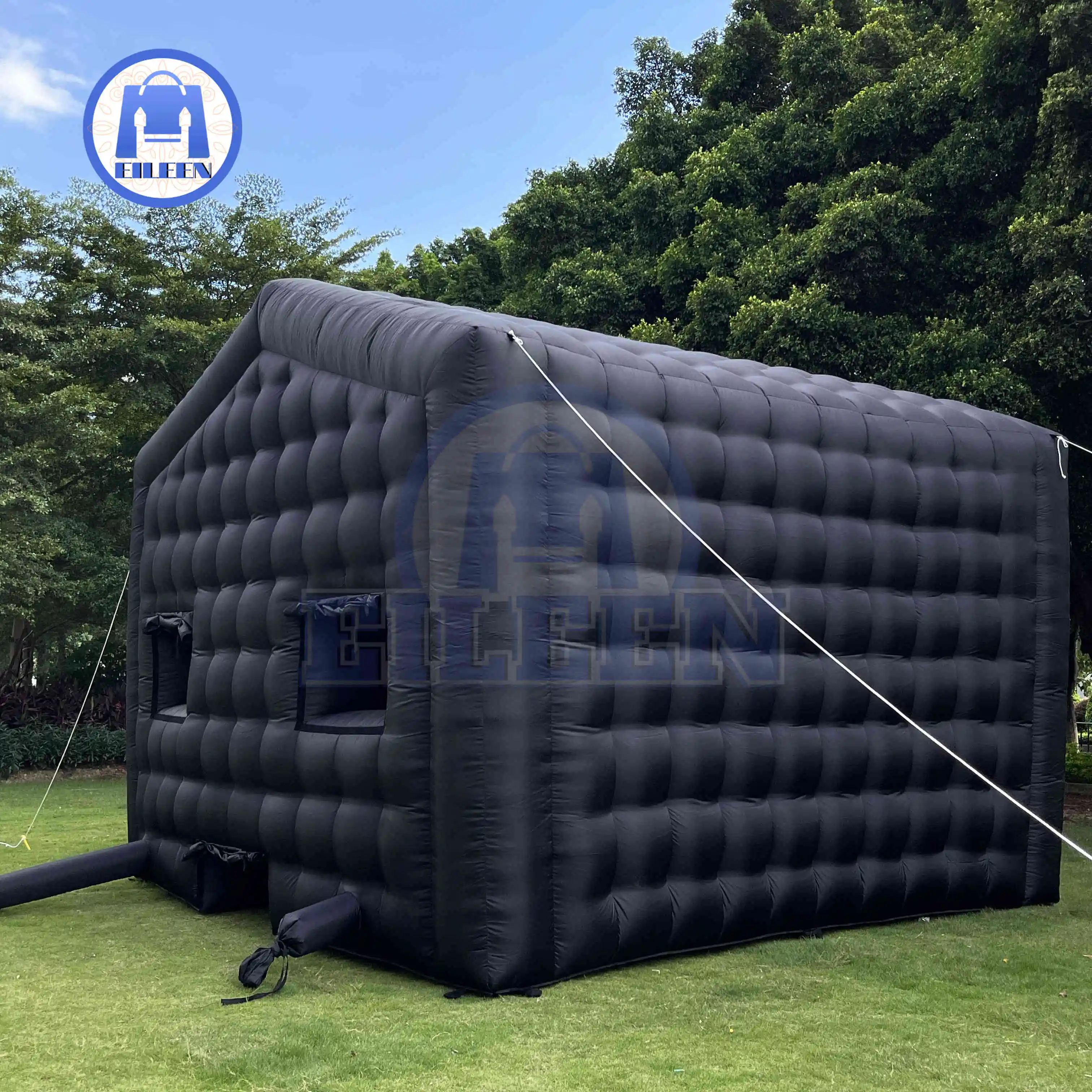 Eileen Popular Inflatable night club tent with LED light made by oxford fabric for outdoor party events rental for sale