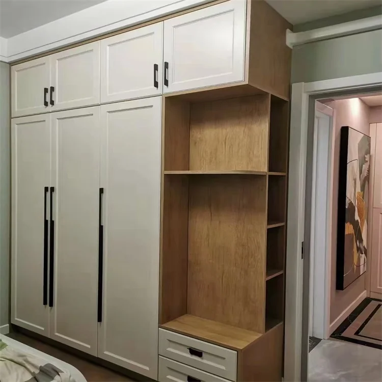 Modern custom aluminum wardrobe environmental protection waterproof fireproof durable wardrobe