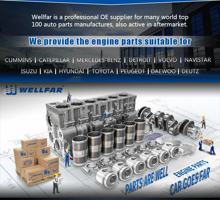 Heavy Duty Machinery Diesel Engine parts 800012110000 22515N0 106.5mm Piston Ring for John Deere