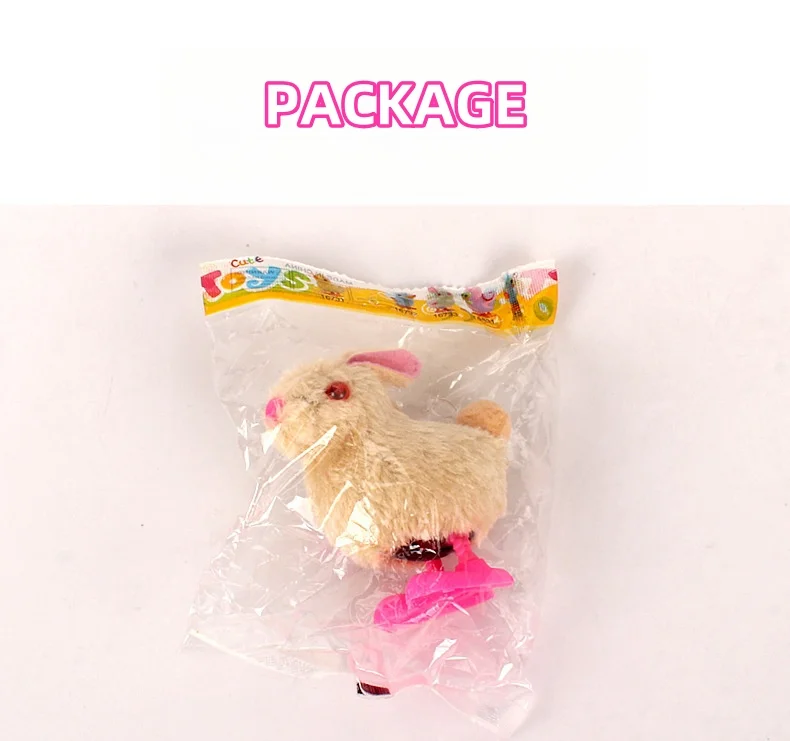 Kids Cartoon Rabbit Wind-Up Toys Clockwork for Children Developmental Funny Toys