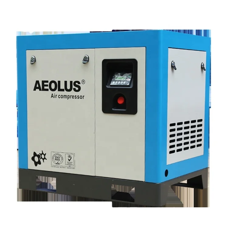 
AEOLUS оптовая продажа, ременной привод 7,5 кВт, масляный смазанный двойной винтовой воздушный компрессор 