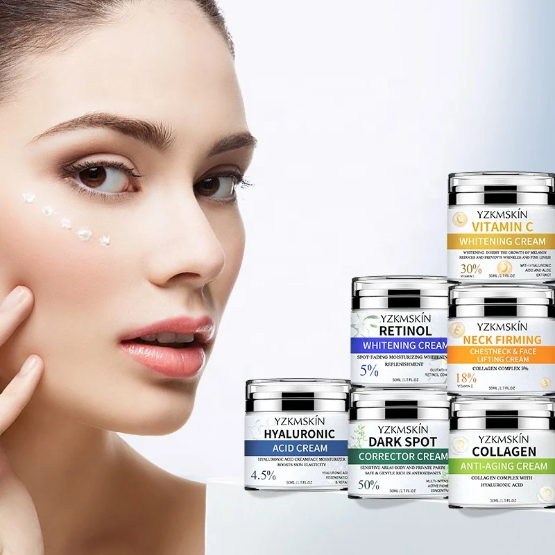 OEM moisturizer whitening for Anti Wrinkle Firming Cream Bleaching s women White Face Herbal Whitening face cream neck cream