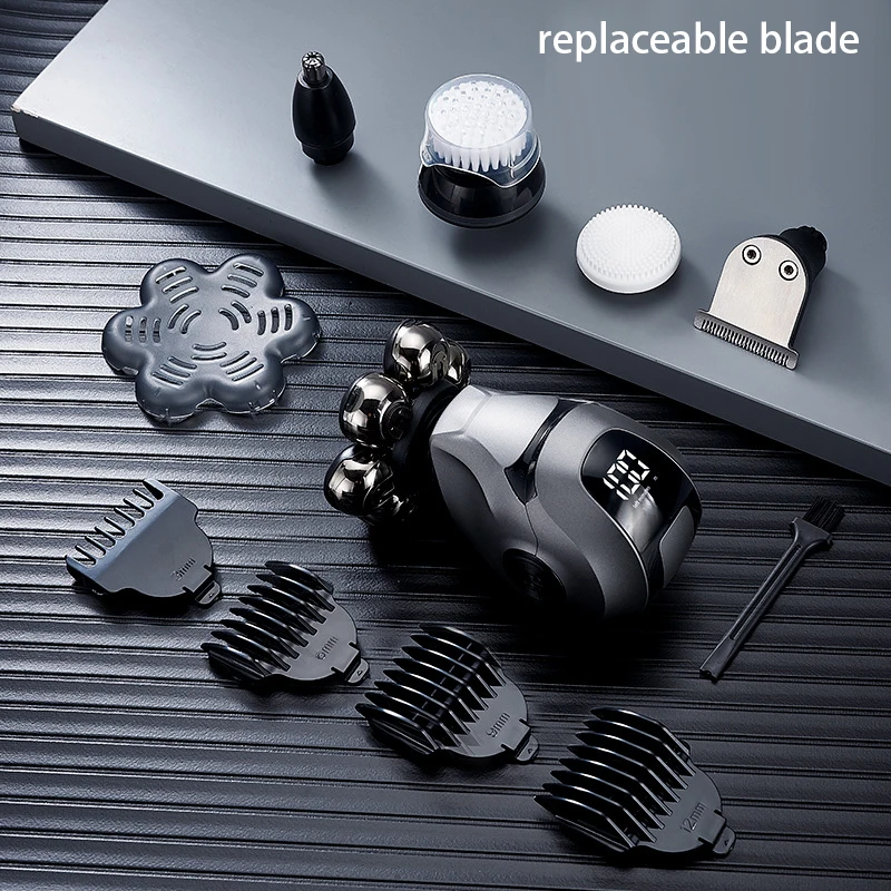 7 blade shaver multi function  electric shaver smart razor barbed wire shavers facial razor shaving razors for man