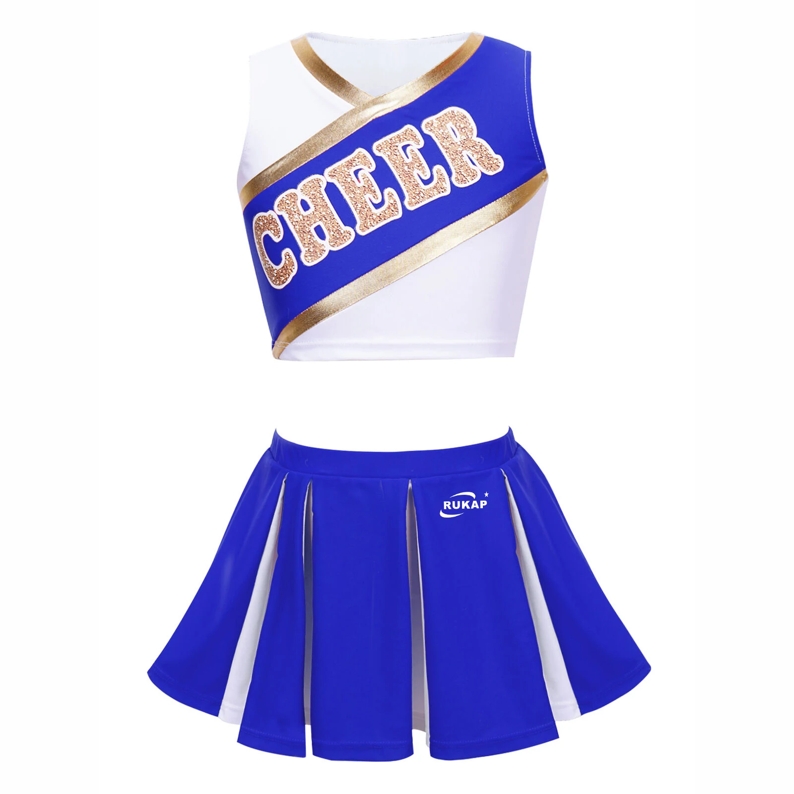 High quality Professional sport girls cheer dance cheerleader costume sublimated cheerleading uniforms sports