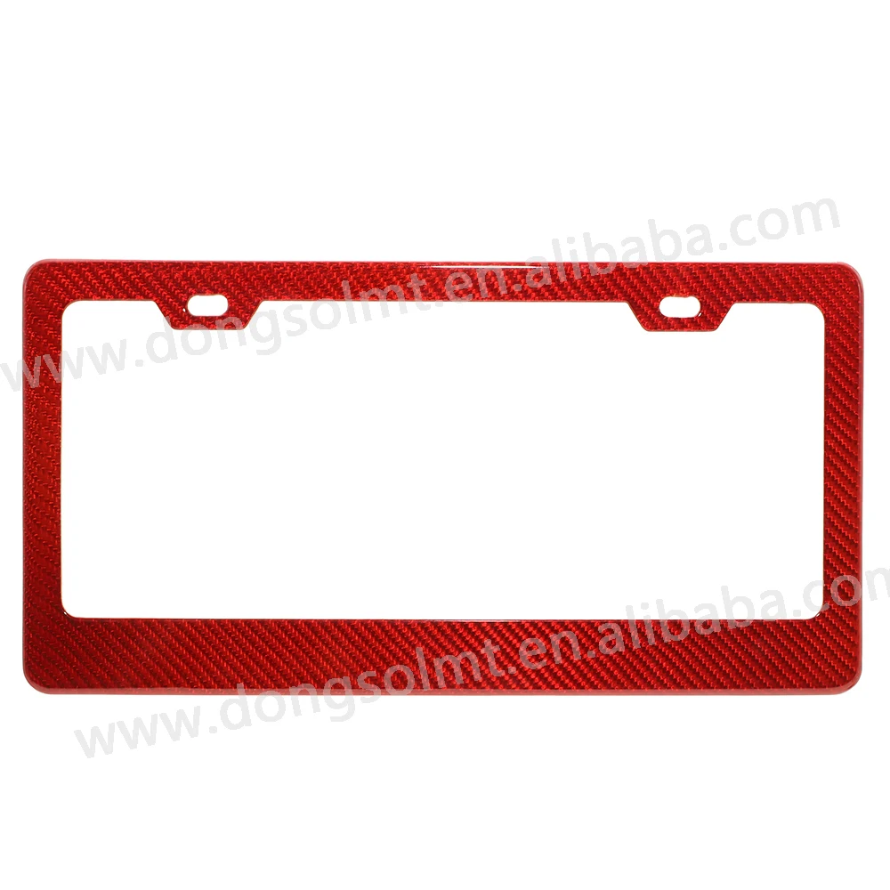 
USA JDM Car portaplacas para carros cromado Custom logo Number License Plate Frame framesHot sale products 