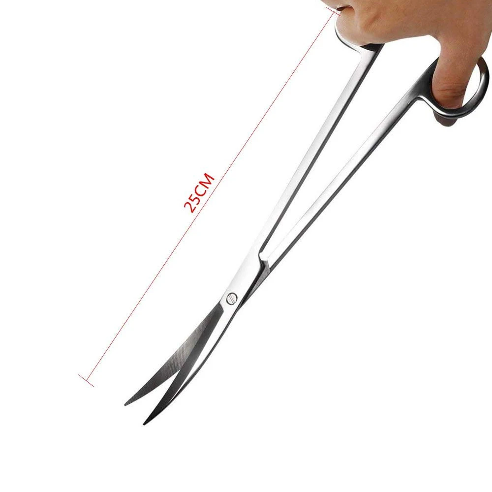 2024 HOT SELL SET OF 6 Aquarium Cleaning Tools Kits Aquatic Plants Scissors Tweezers Set Aquarium Plant Tool Kit - LA ELAHI & CO