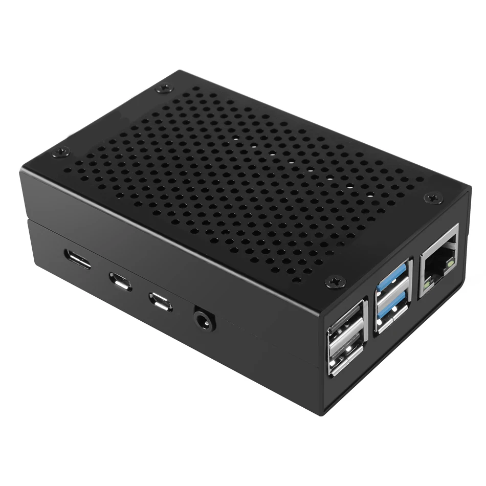 Raspberry Pi 4 Case Aluminum Case Box Metal Enclosure For Raspberry PI 4