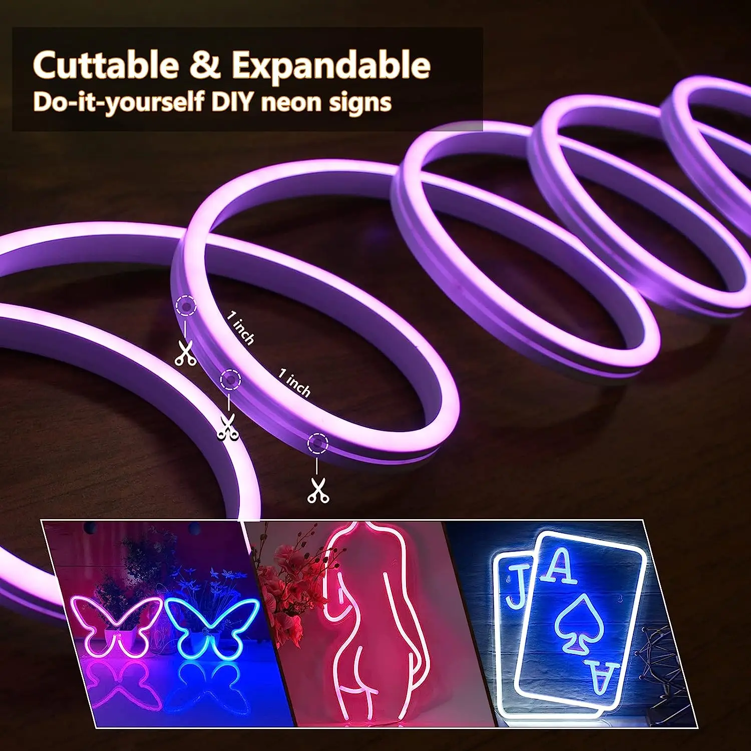 China strip neon tube lights manufacturers smart neon strip light for car interior led neon strip lights