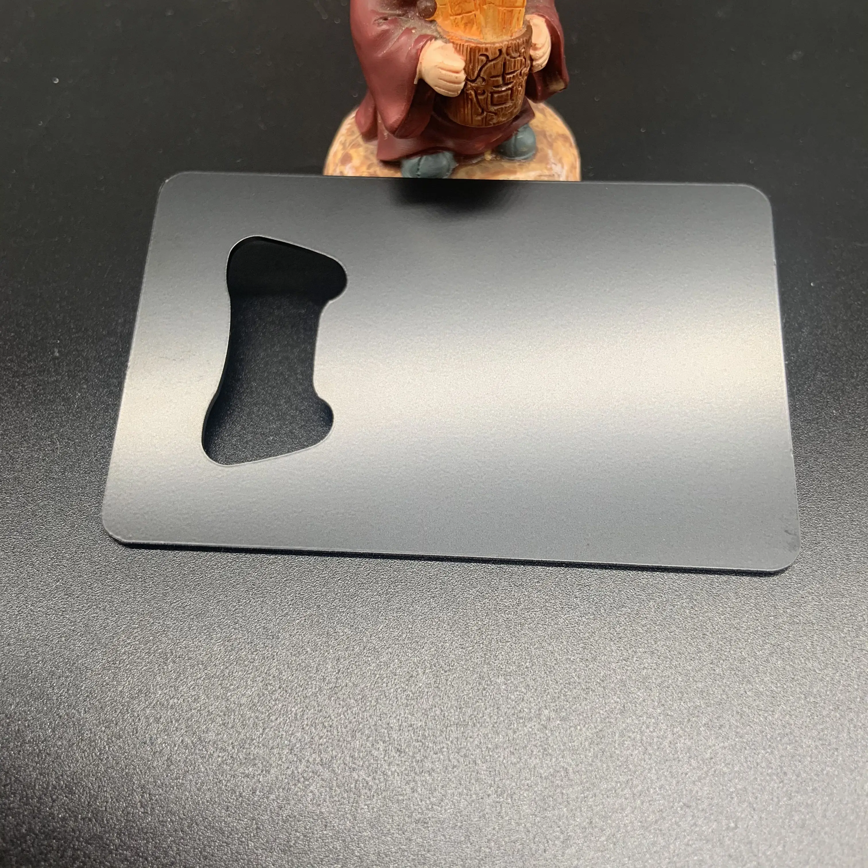 Mirror Cards Stainless Steel Black Silver Gold Silk Copper Metal Magnetic Craft Brass Surface Stripe Custom Metal Business Cards