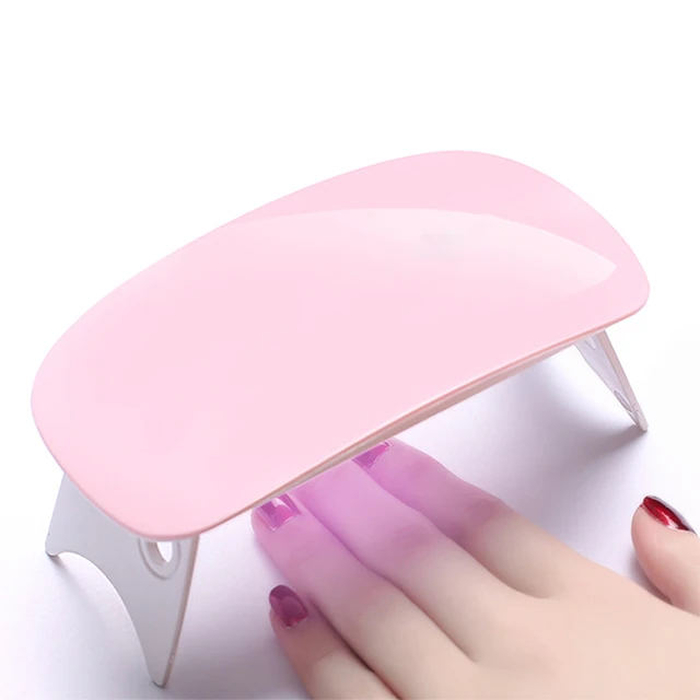 Hot Sale MINI UV LED Lamp Nail Dryer Portable USB Cable Semi Cured Gel Nail Sticker Mini Nail UV Lamp