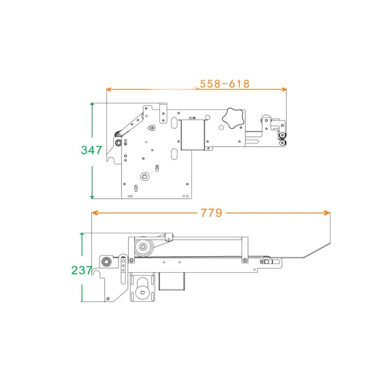 Professional Manufacture Automatic Paper Paper Roll To Sheet Cutting Machine
