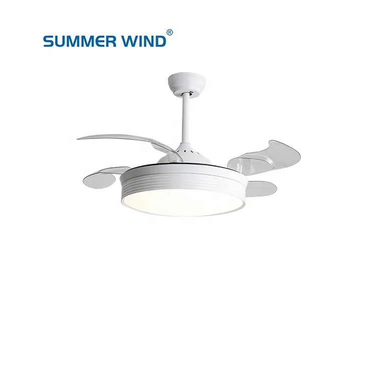 Simply design 3 tone lights kit ac 70w save energy silent bladeless ceiling fan with