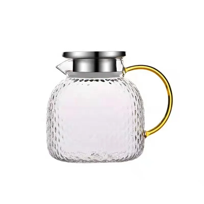 High temperature resistant glass INS large capacity heat proof and explosion-proof cooling kettle for teapot