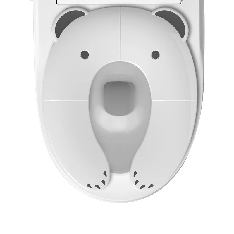 Potty Chair Bear Shape Toilet Seat Acceshirteus Sizeat-shirt Support Bathroom Animal DARC Shirtkids Potty with Certificate Child