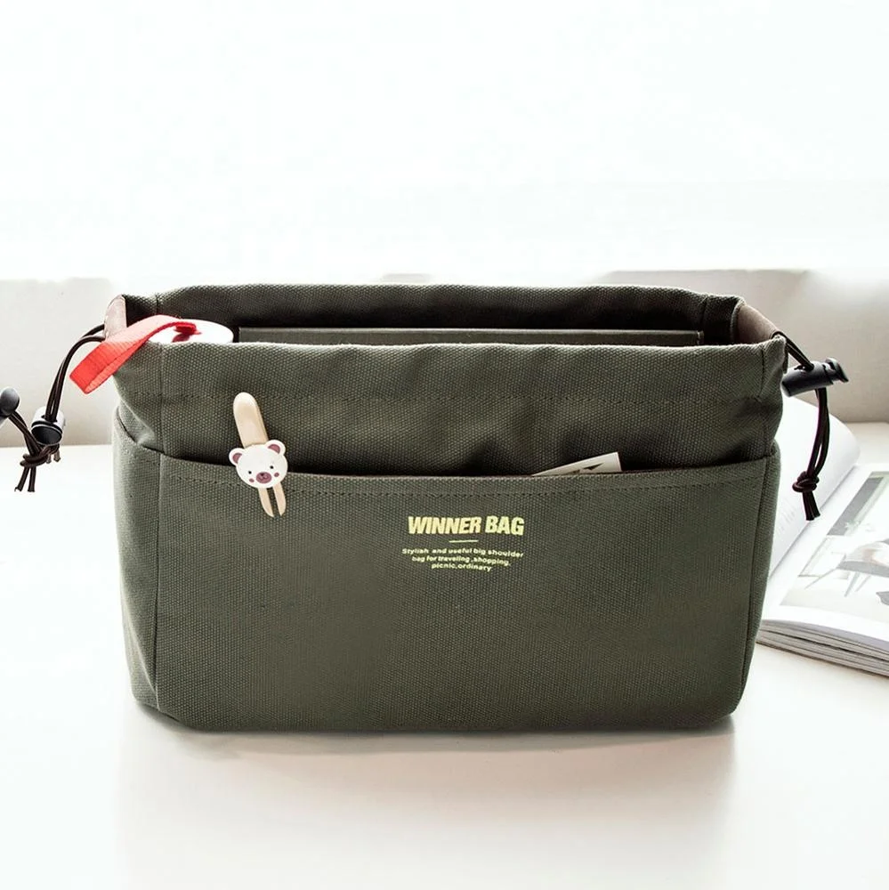 Холщовые сумки-органайзеры, кошелек, органайзер для макияжа, сумочка, косметичка