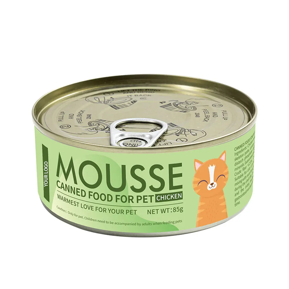 Chicken Canned Pet Food With High Protein Value Pet Supplies Dog Wet Cat Food Pet Snack