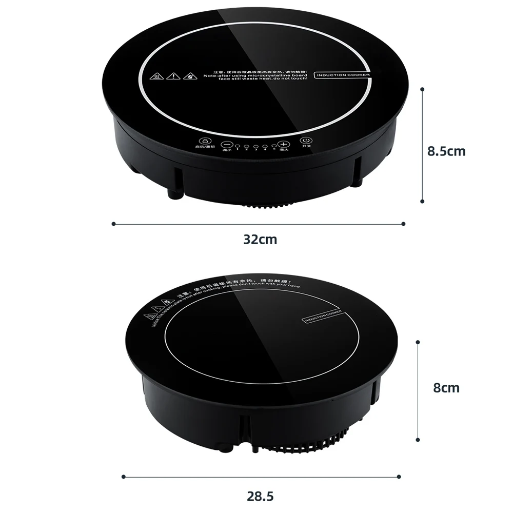 Zhuoyue 288X house appliances Cooking plate kitchenware induction cooker set built-in commercial induction cooker