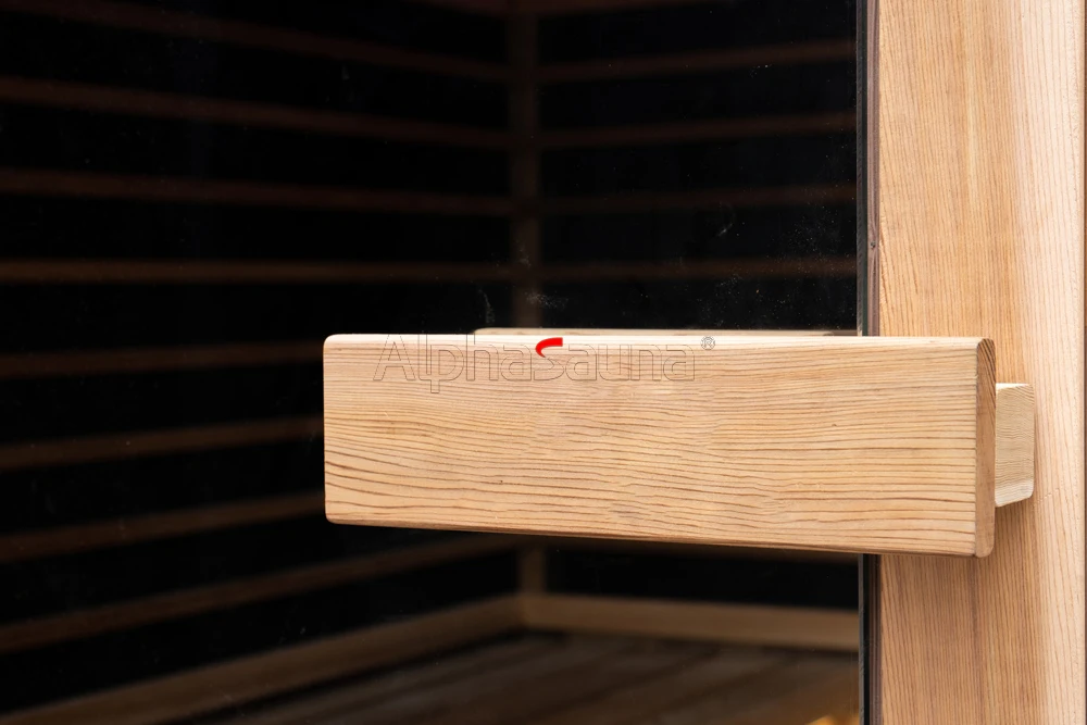 New Red Ceder 4 Person Outdoor Infrared Sauna Room For Sale