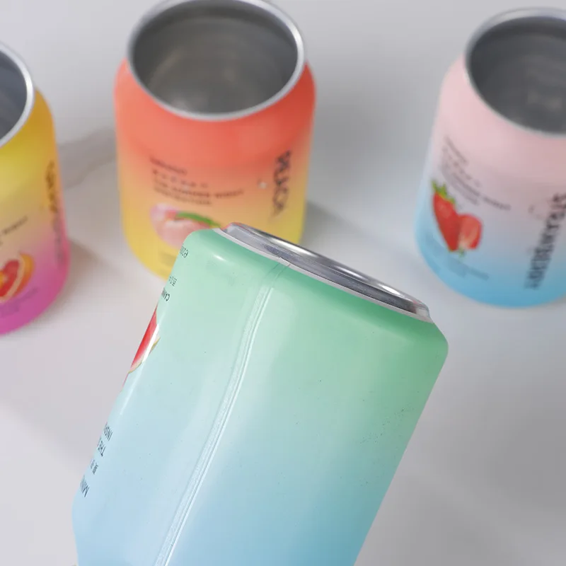 Aluminum Can Shrink Sleeve Label For Jar, Metal bottle Shrink Sleeving Bottle PET Packaging