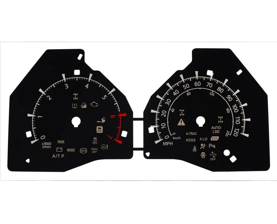 Universal Digital Power meter RPM Meter Instrument Cluster Panel