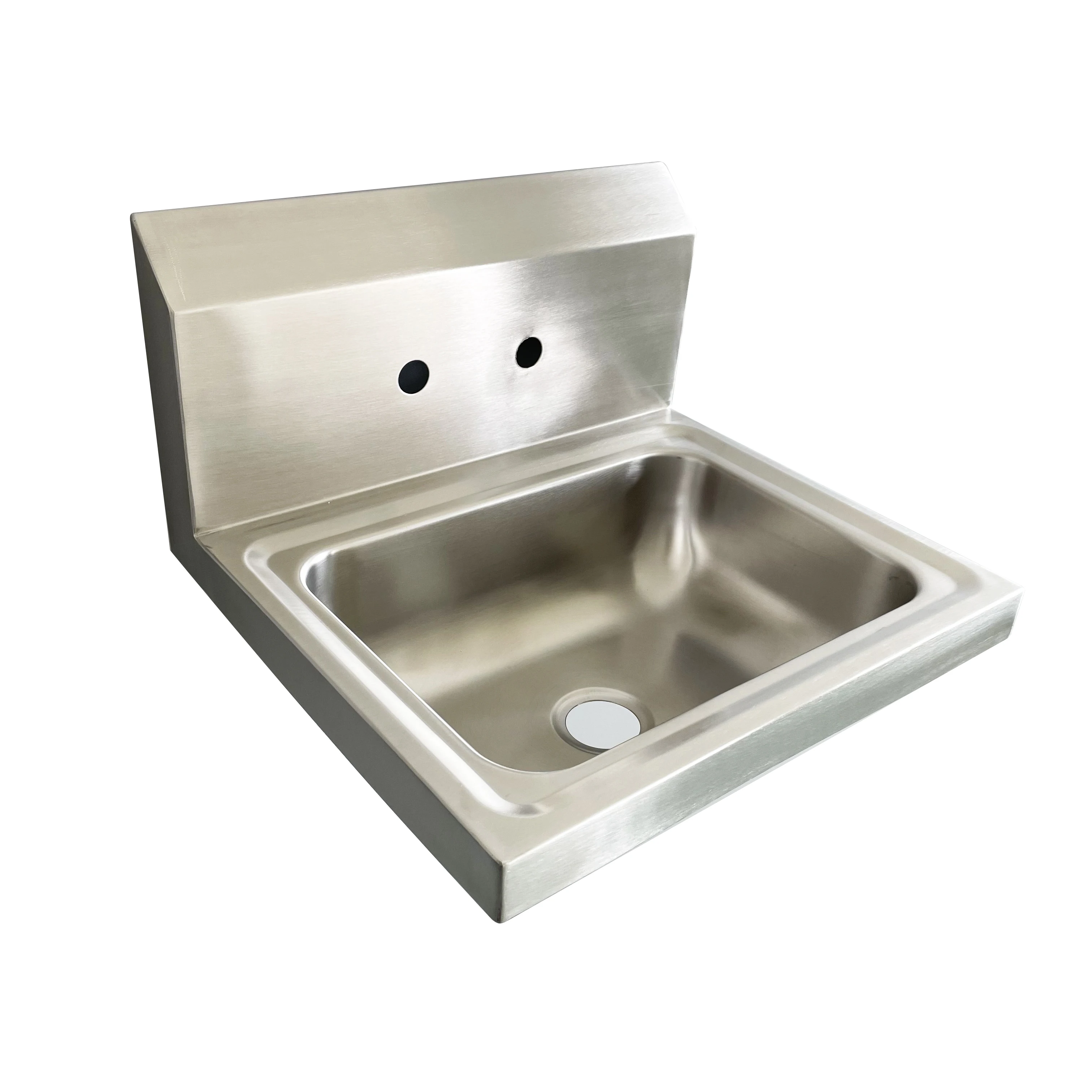 Jincheng  NSF Durable Stainless Steel one bowl for kitchen knock down commercial metal wall mounthand wash sink