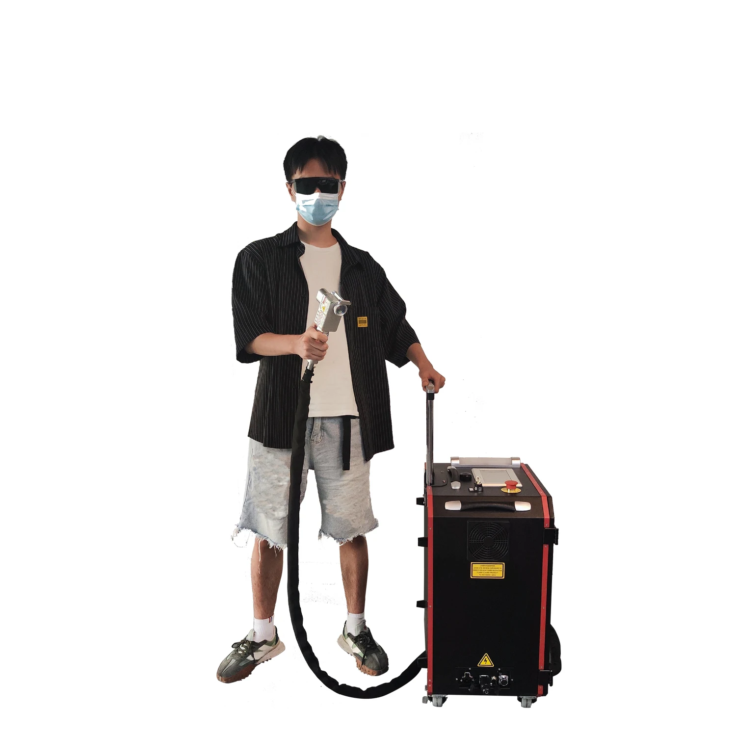 Good quality high power Metal Rust Removal  1000w pulse laser cleaning machine  Oil Cleaner Paint Remover