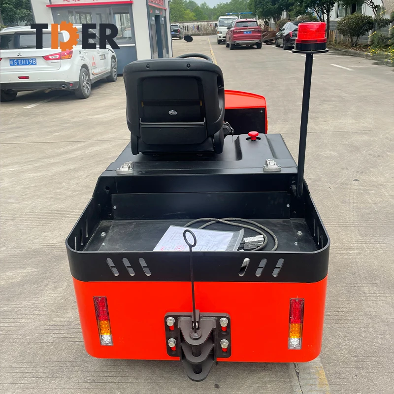 Tder New Aircraft Ground Luggage Tractor GSE Mini 24V Electric 4000kg 4 Ton Tow Truck with CE in Mexico
