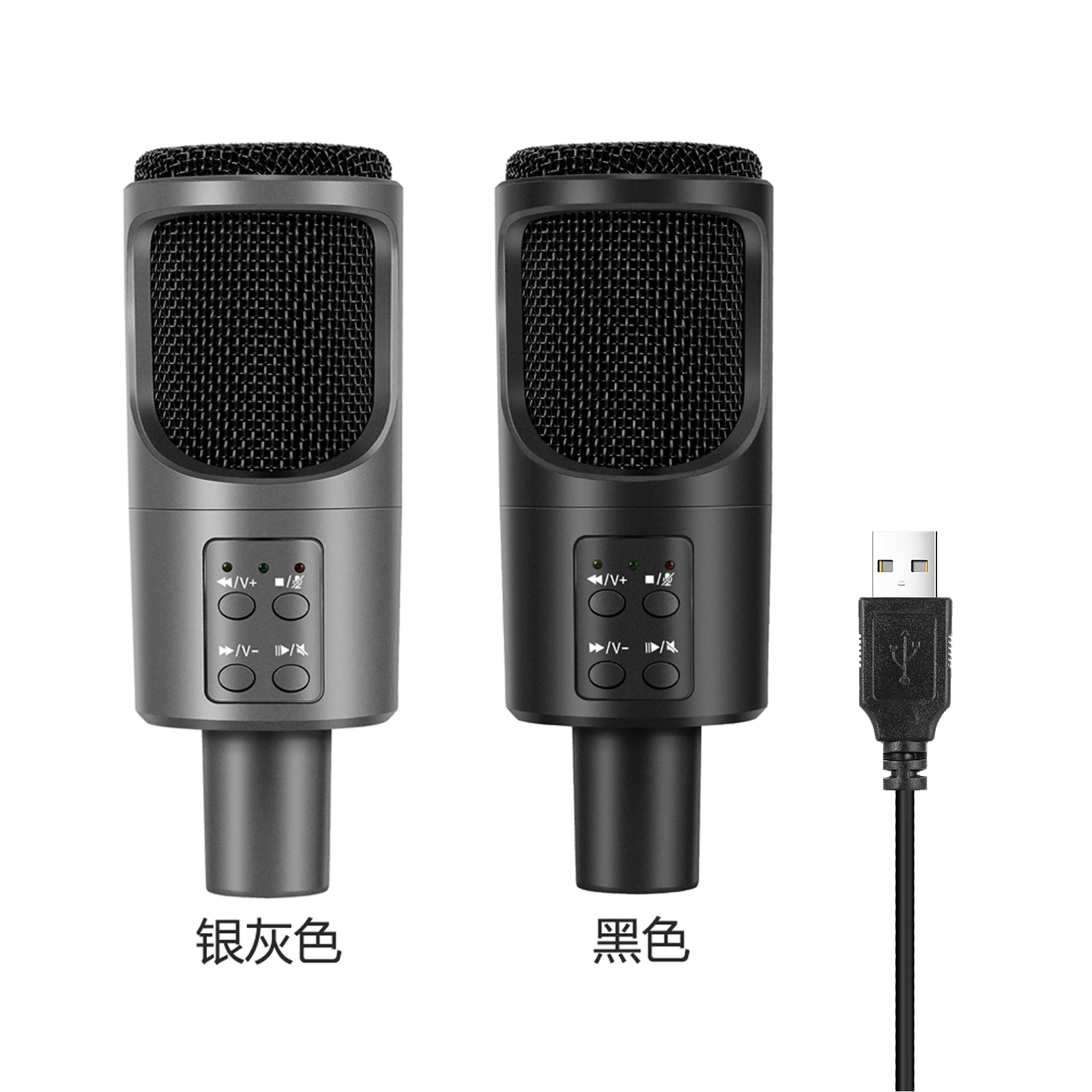 Компьютера мобильного прямую трансляцию микрофон веб-знаменитости Ручной конденсаторный микрофон для конференц-связи с штатив-Трипод стойка