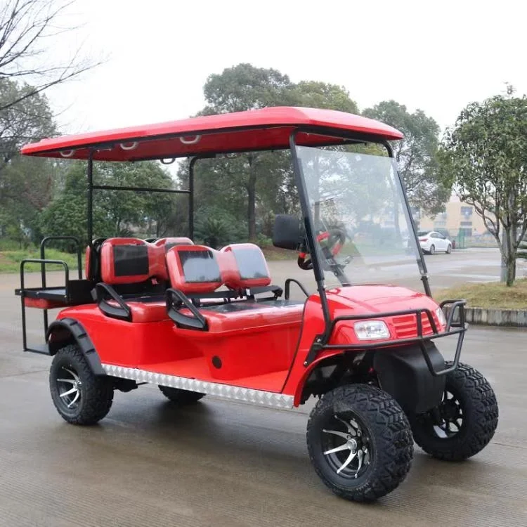 
CE Certificate Customized 5KW 48V Electric 6 Seater Golf Cart For Sale 