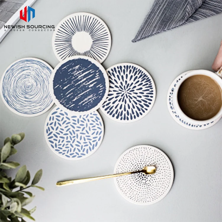 Новый стиль, скандинавский стиль, диатомит, материал для земли, Теплоизоляционный стол, обеденный коврик