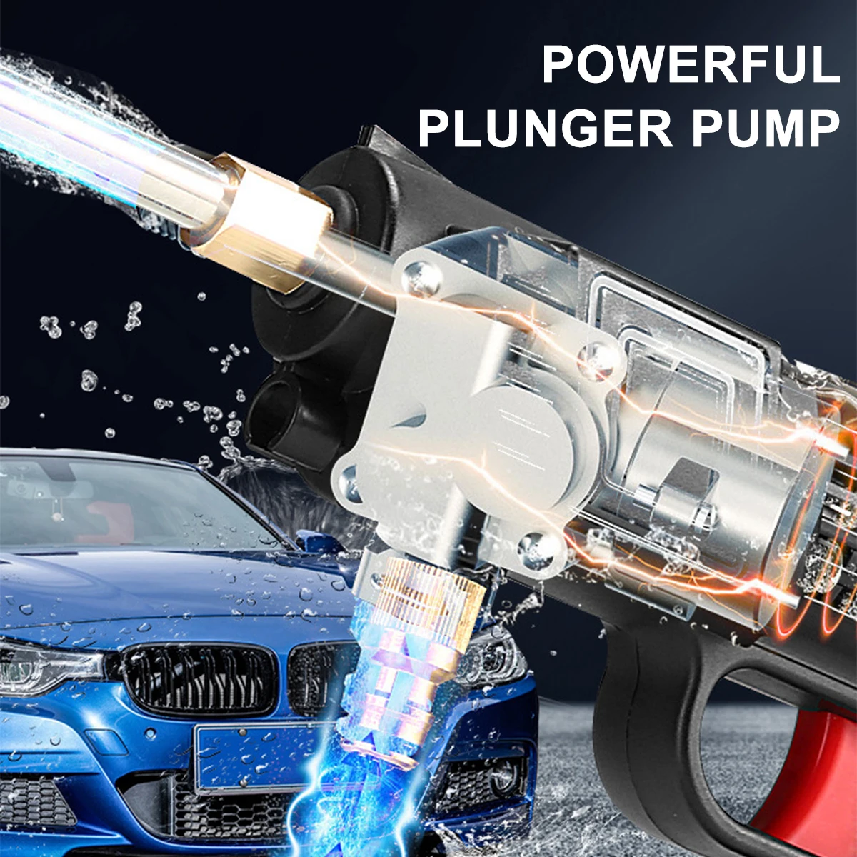High pressurecar wash gun washer cleaner for car washer equipment pump wireless car washer gun