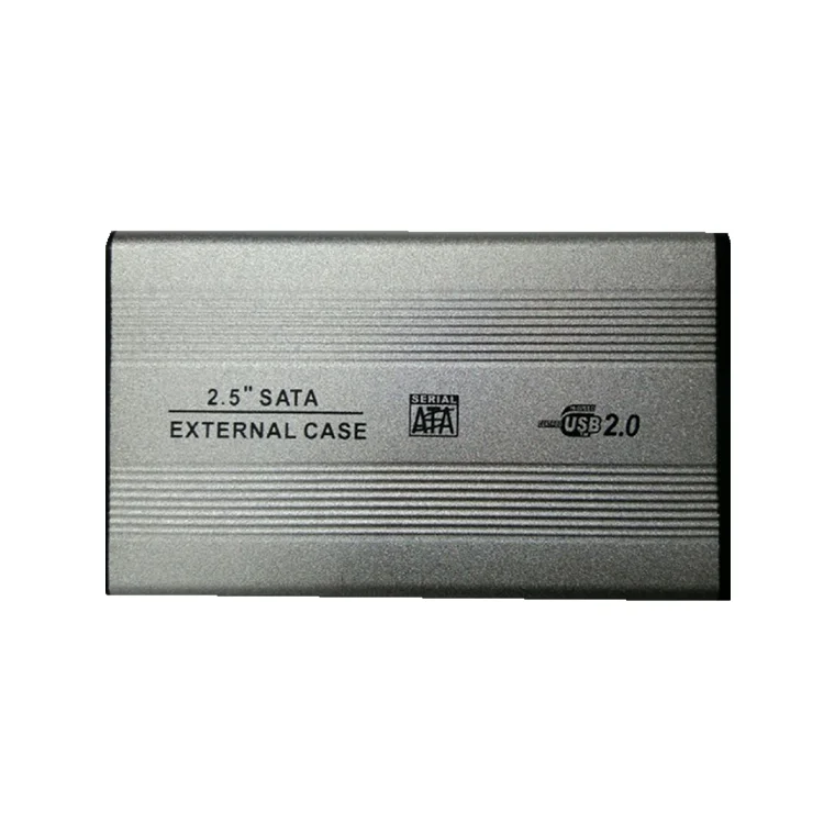 Портативный алюминиевый корпус usb 2 0 5