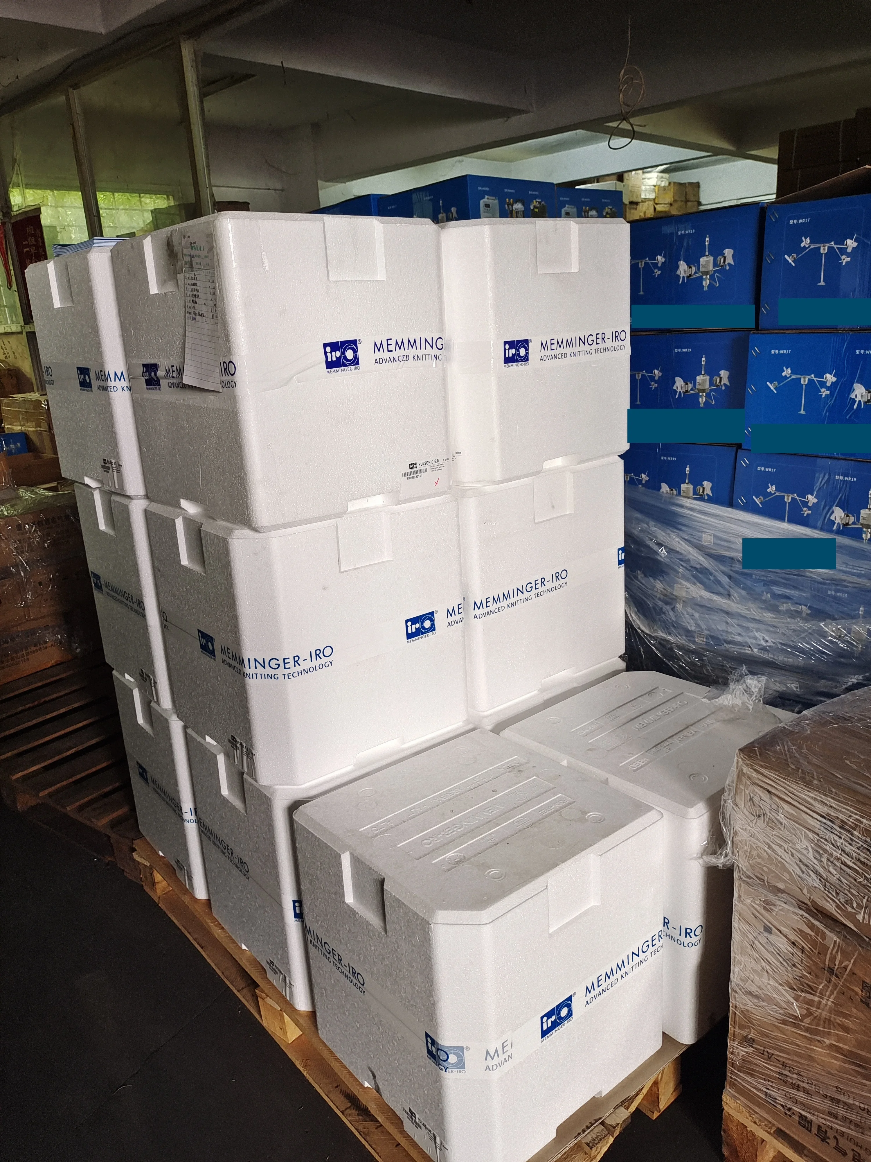 Rib Knitting Machine  Spare Parts Positive Yarn Storage Feeder