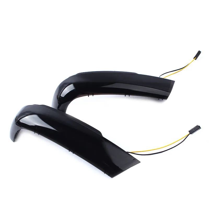 ADT Side Mirror Turn Signal Indicator Dynamic Sequential Smoked LED Light Amber Color For Touareg 7L 2003-2006