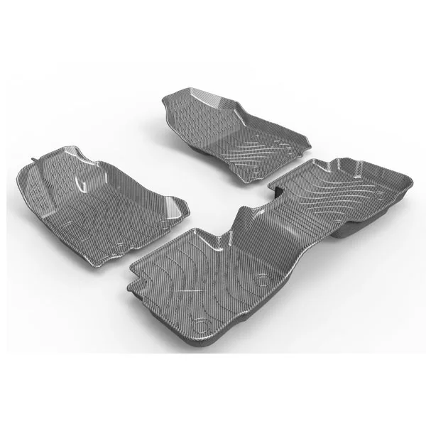 Customized Non Slip 3D TPE Car Foot Mats Floor Liners SUV Car Carpet For 2024 Subaru Crosstrek